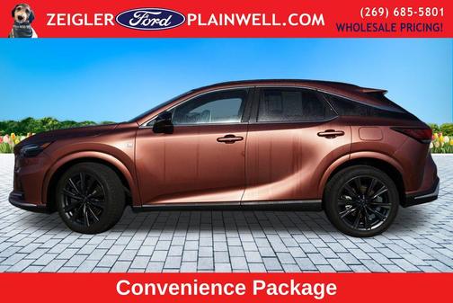 Copper 2025 Lexus RX 350 F SPORT Handling