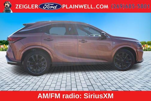Copper 2025 Lexus RX 350 F SPORT Handling