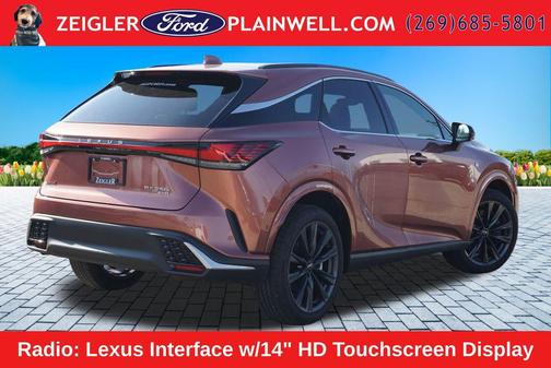 Copper 2025 Lexus RX 350 F SPORT Handling