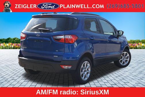 Lightning Blue Metallic 2018 Ford EcoSport SE