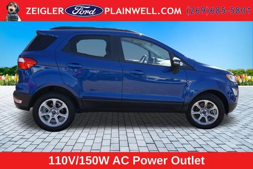 Lightning Blue Metallic 2018 Ford EcoSport SE