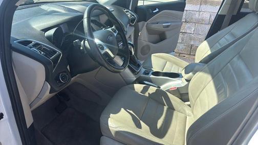 White Platinum Tricoat 2013 Ford Escape SEL