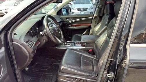 Crystal Black Pearl 2015 Acura MDX 3.5L