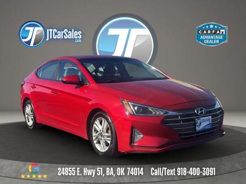Calypso Red 2020 Hyundai ELANTRA SEL