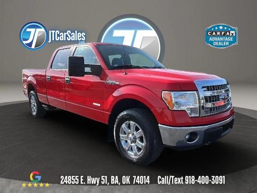 Red 2014 Ford F-150 XLT