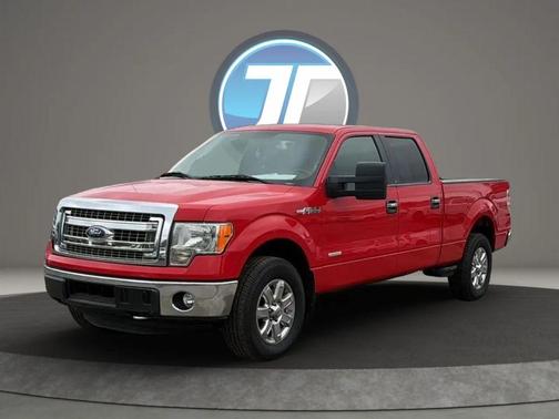 Red 2014 Ford F-150 XLT