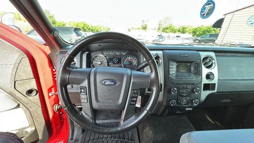 Red 2014 Ford F-150 XLT