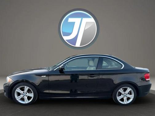 Black 2012 BMW 128 128i Coupe 2D
