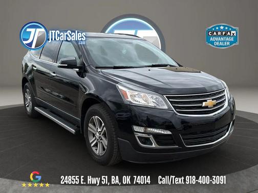 Mosaic Black Metallic 2017 Chevrolet Traverse 1LT