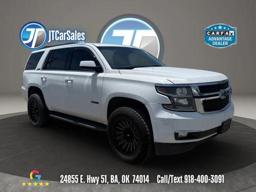 White 2018 Chevrolet Tahoe LT