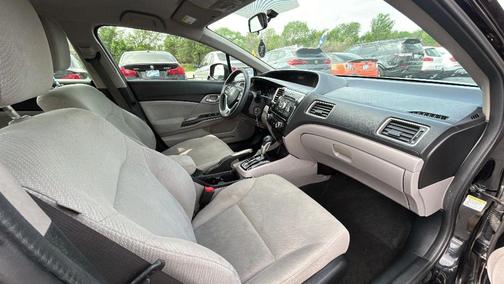 Crystal Black Pearl 2013 Honda Civic LX