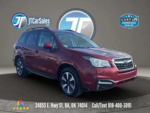 Venetian Red Pearl 2018 Subaru Forester 2.5i Premium