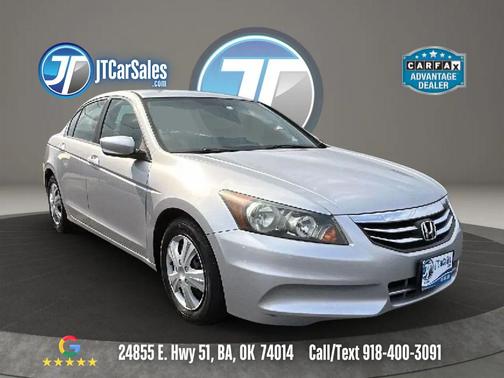 Alabaster Silver Metallic 2012 Honda Accord 2.4 LX