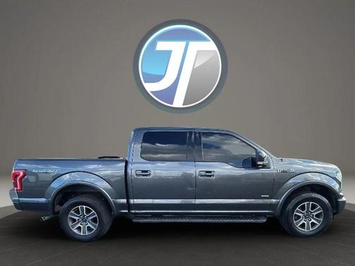 Shadow Black 2017 Ford F-150 Lariat