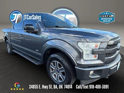 Shadow Black 2017 Ford F-150 Lariat