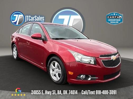 Red 2012 Chevrolet Cruze LT
