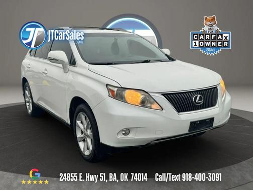 White 2012 Lexus RX 350 Base