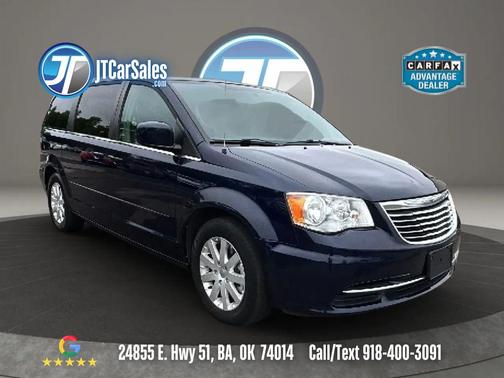 True Blue Pearlcoat 2015 Chrysler Town & Country LX