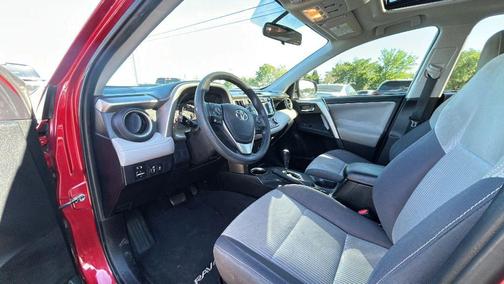 Red 2015 Toyota RAV4 XLE
