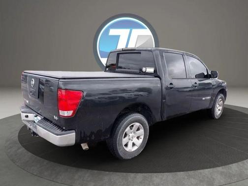 Galaxy Black 2008 Nissan Titan LE Crew Cab
