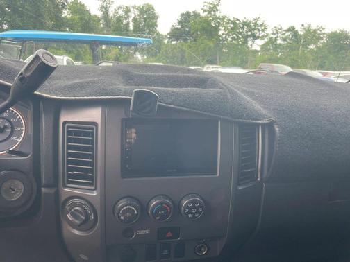 Galaxy Black 2008 Nissan Titan LE Crew Cab