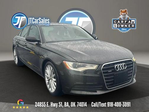 Black 2013 Audi A6 2.0T Premium Plus quattro