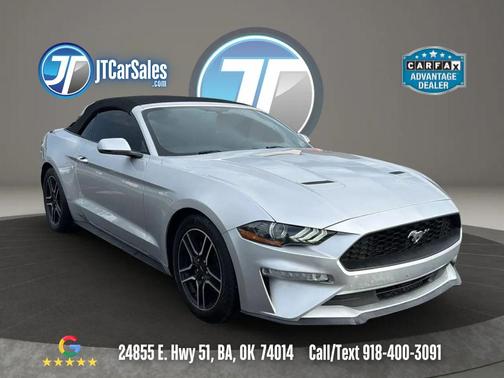 Ingot Silver Metallic 2018 Ford Mustang EcoBoost Premium