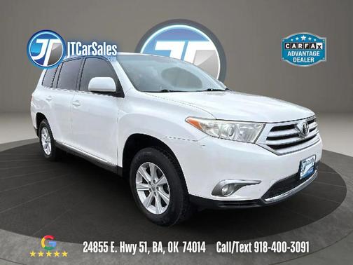 Blizzard Pearl 2013 Toyota Highlander SE