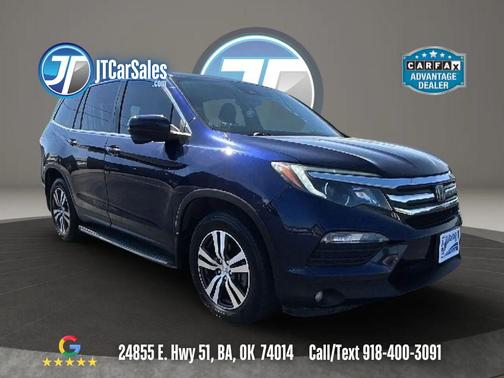 Blue 2018 Honda Pilot EX-L