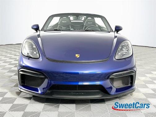 Blue Metallic 2023 Porsche 718 Spyder Base
