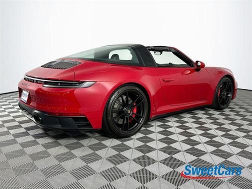 Carmine Red 2024 Porsche 911 Targa 4 GTS