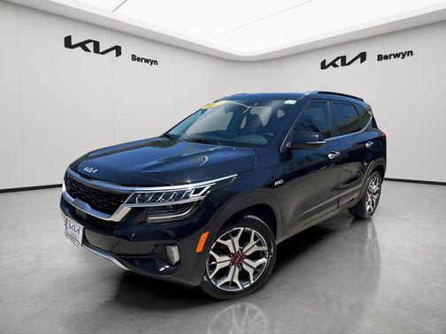 Cherry Black 2023 Kia Seltos SX Turbo