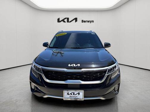 Cherry Black 2023 Kia Seltos SX Turbo
