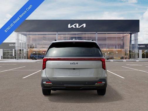 Ivory Silver 2026 Kia Carnival Hybrid SX