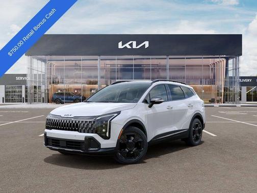 Snow White Pearl 2026 Kia Sportage Plug-In Hybrid X-Line