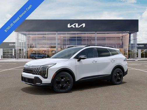 Snow White Pearl 2026 Kia Sportage Plug-In Hybrid X-Line