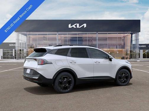 Snow White Pearl 2026 Kia Sportage Plug-In Hybrid X-Line