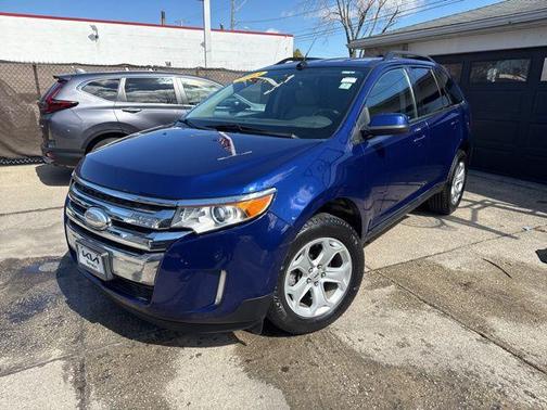 DEEP IMPACT BLUE METALLIC 2013 Ford Edge SEL