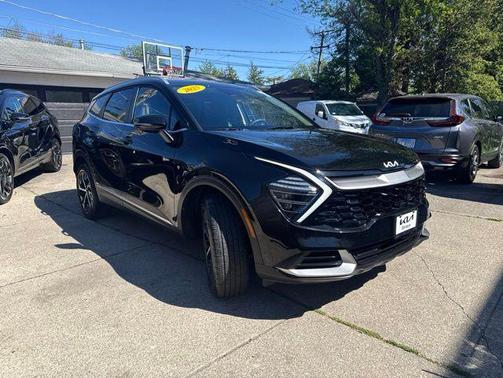 Fusion Black 2025 Kia Sportage Hybrid EX