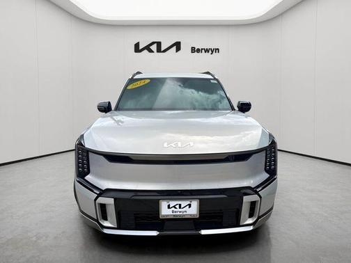 Ivory Silver 2024 Kia EV9 GT-Line