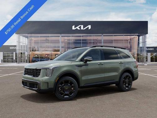 Jungle Green 2026 Kia Sorento SX