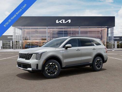 Ivory Silver 2026 Kia Sorento S