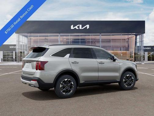 Ivory Silver 2026 Kia Sorento S