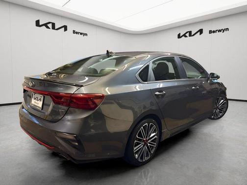 Gravity Gray 2021 Kia Forte GT