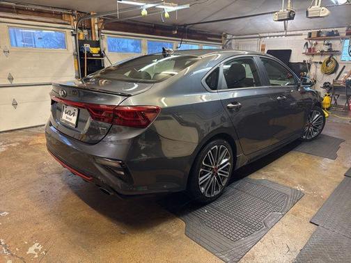Gravity Gray 2021 Kia Forte GT