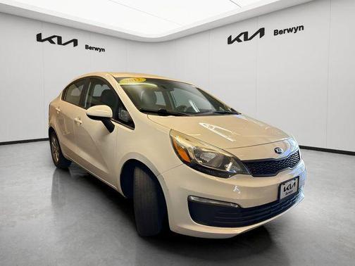 Clear White 2017 Kia Rio LX