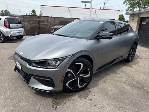 Steel Matte Gray 2024 Kia EV6 GT-Line