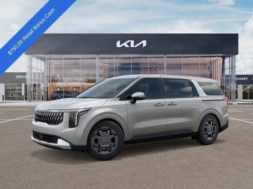 Ivory Silver 2026 Kia Carnival Hybrid EX