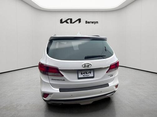Monaco White 2018 Hyundai SANTA FE Limited Ultimate