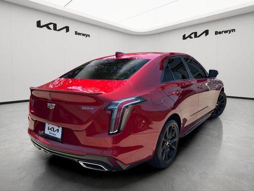 Radiant Red Tintcoat 2023 Cadillac CT4 Sport